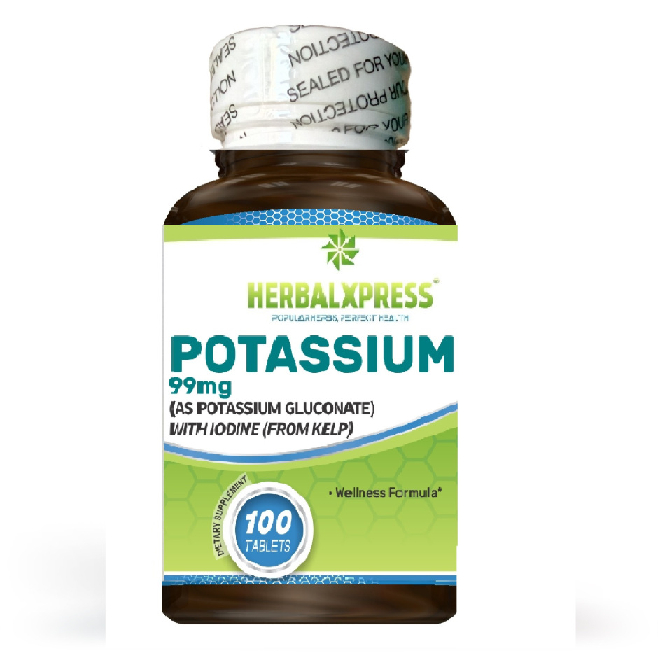 Herbalxpress Potassium Wellness Formula 99mg