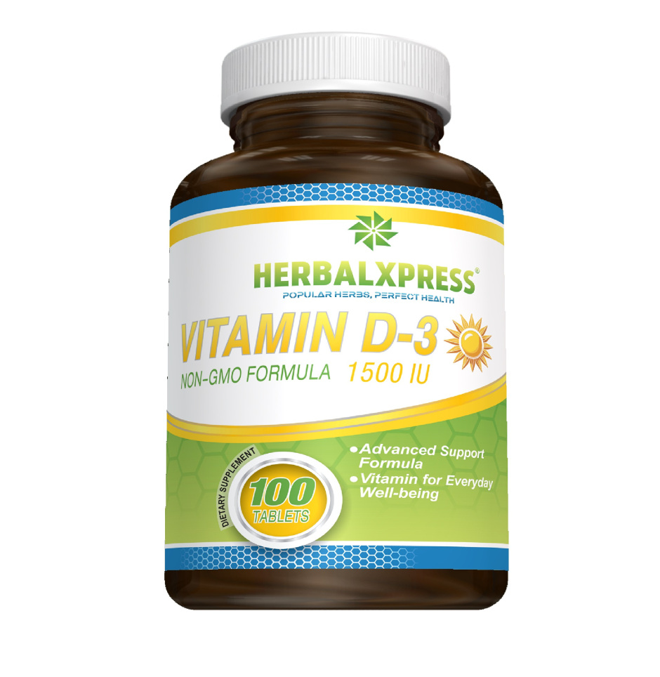 Vitamin D-3 (as cholecalciferol) 1,500 IU